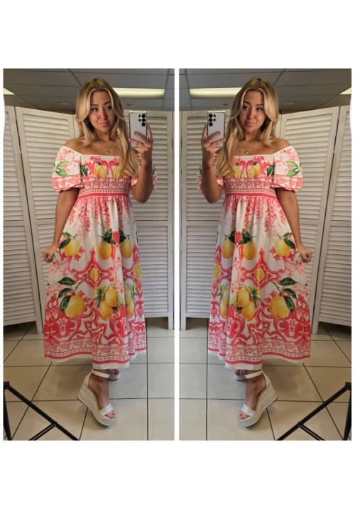 SHIRR THING SUMMER DRESS - SICILIA