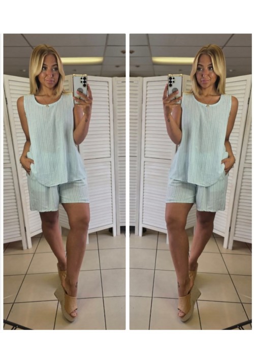  THE CHALKLINE COLLECTION - MINT - SHORTS