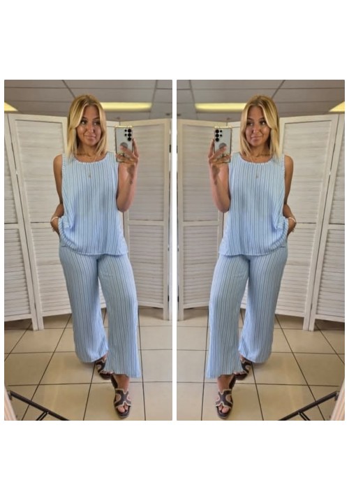  THE CHALKLINE COLLECTION - DENIM BLUE - TROUSERS