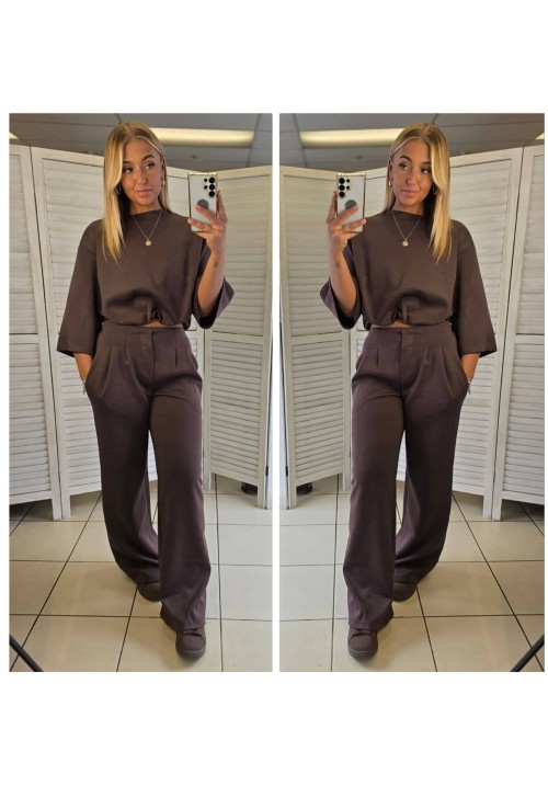  TINKER TAILOR LOUNGE SUIT - CHOCOLATE 