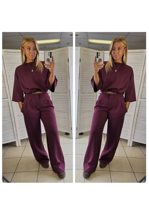  TINKER TAILOR LOUNGE SUIT - WINE