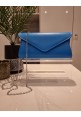 COLOUR SPLASH CLUTCH BAG - COBALT BLUE