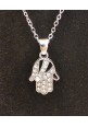 PALM PRINCESS PENDANT - SILVER TONE