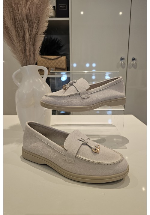  THE HAMPTONS LOAFER - CREAM