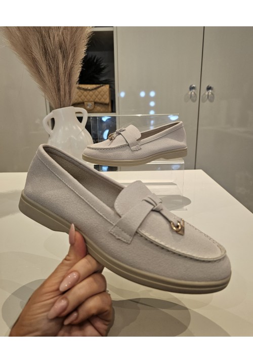 THE HAMPTONS LOAFER - CREAM