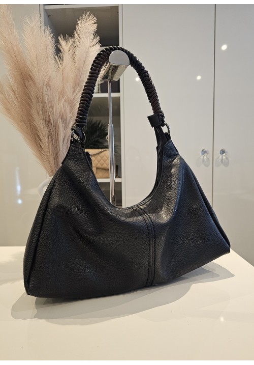  THE AUTUMN HOBO BAG - BLACK