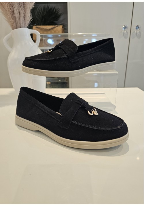  THE HAMPTONS LOAFER - BLACK