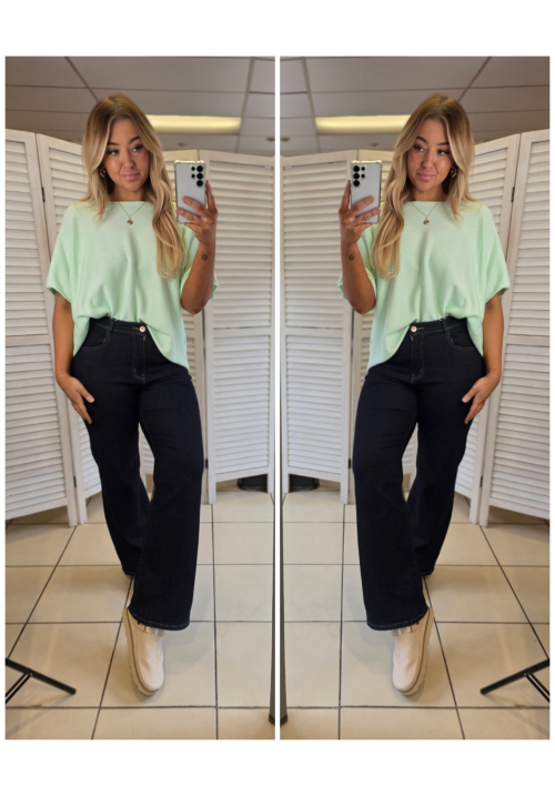 THE CHILL STITCH JUMPER - MINT