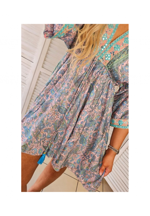 LAGUNA PAISLEY DRESS 