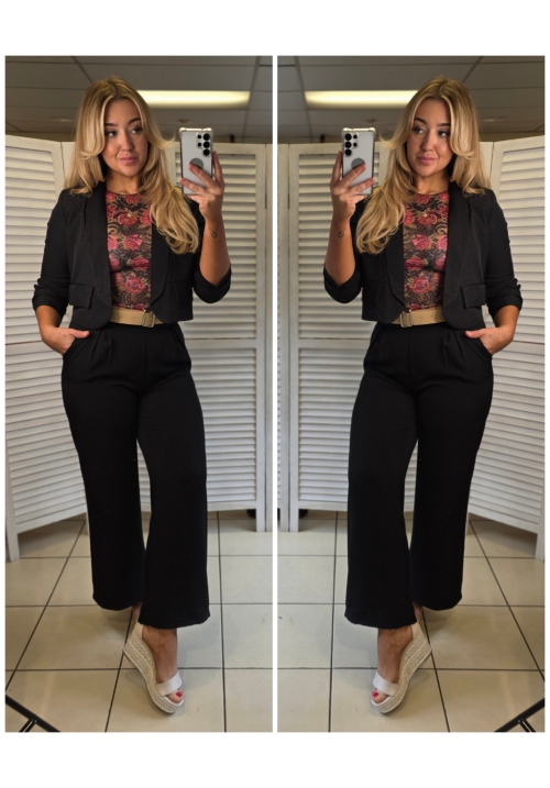 RUCH HOUR BLAZER - BLACK