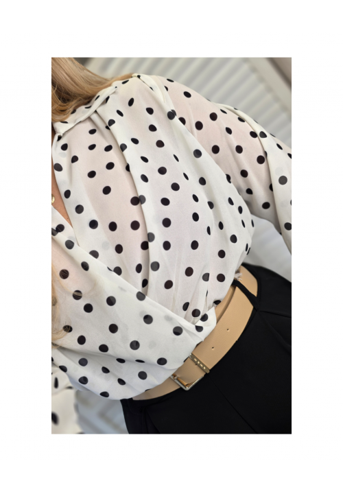 SPOT ON BODYSUIT - CREAM