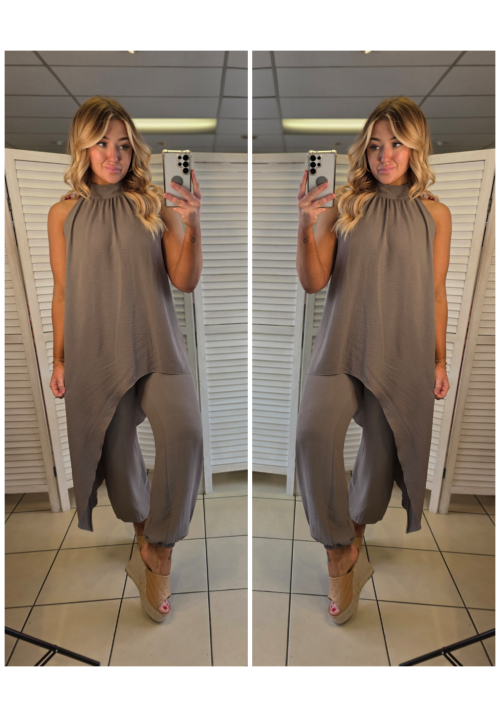 GENIE DREAMS CO ORD - TAUPE
