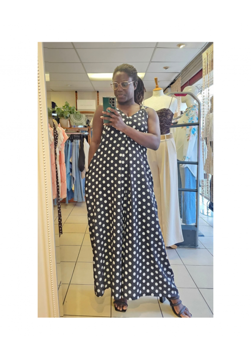 THE IRENE POLKA DOT JUMPSUIT 