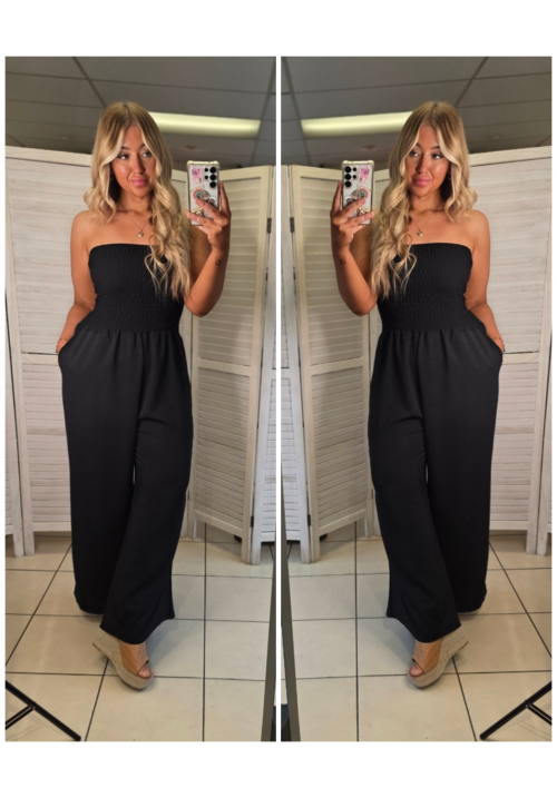  JET SET JUMPSUIT - BLACK