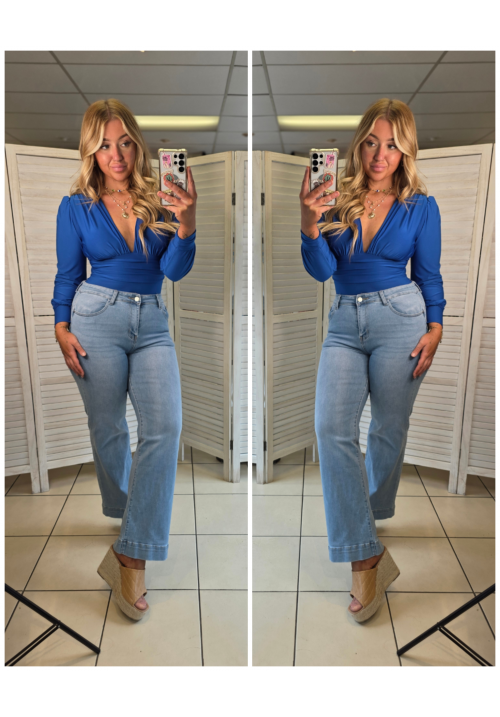 DEEPLY DIVINE BODYSUIT - BLUE