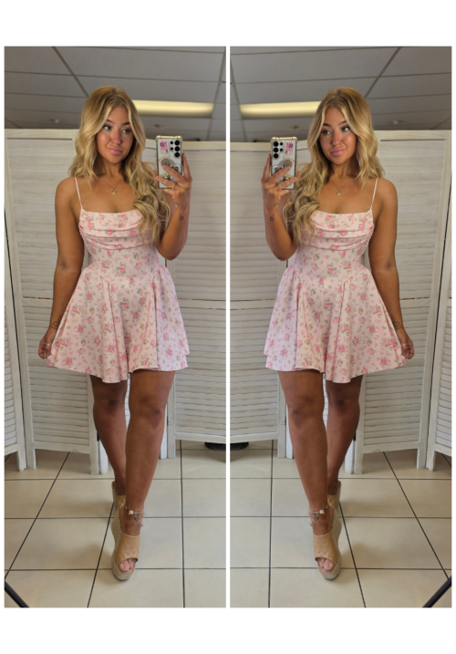  DOLLY DAYDREAM SUNDRESS - PINK