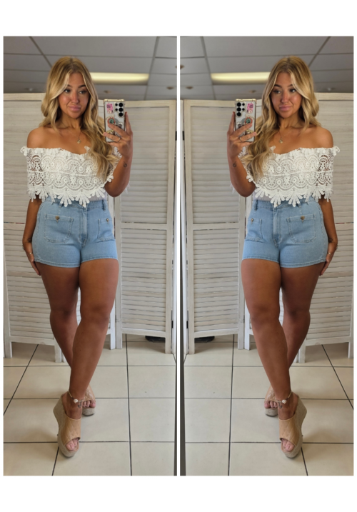  DOLCE DARLING TOP - WHITE