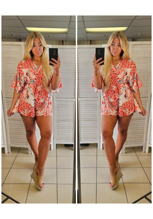 CITRUS TWIST PLAYSUIT 