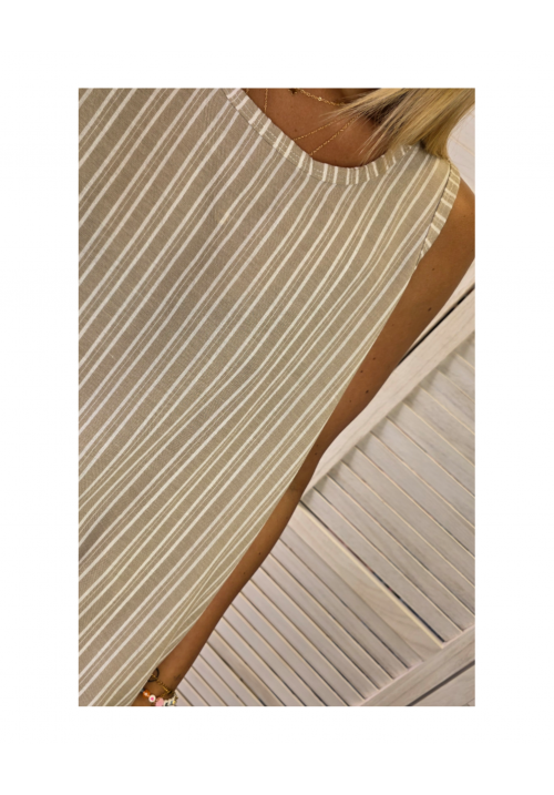 THE CHALKLINE COLLECTION - TAN - TOP