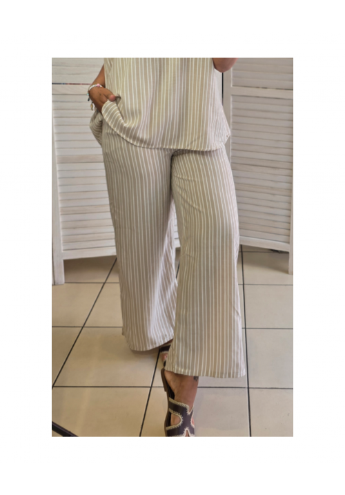 THE CHALKLINE COLLECTION - TAN - TROUSERS