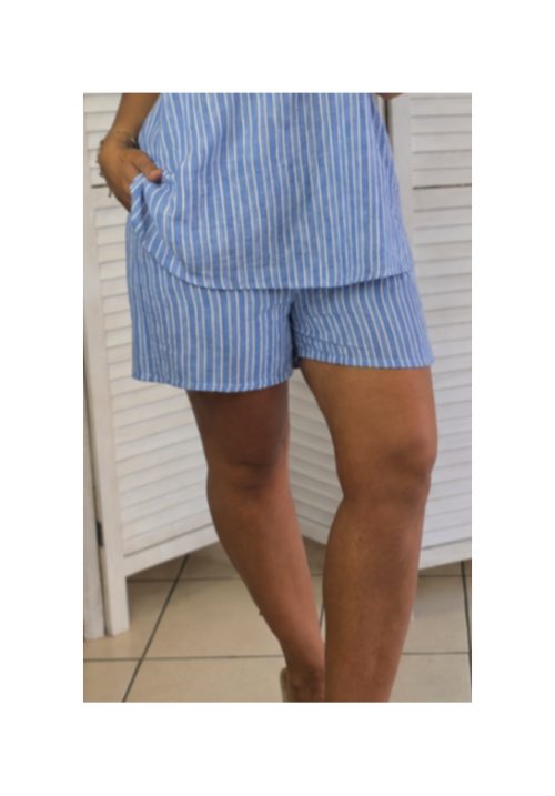 THE CHALKLINE COLLECTION - DENIM BLUE - SHORTS