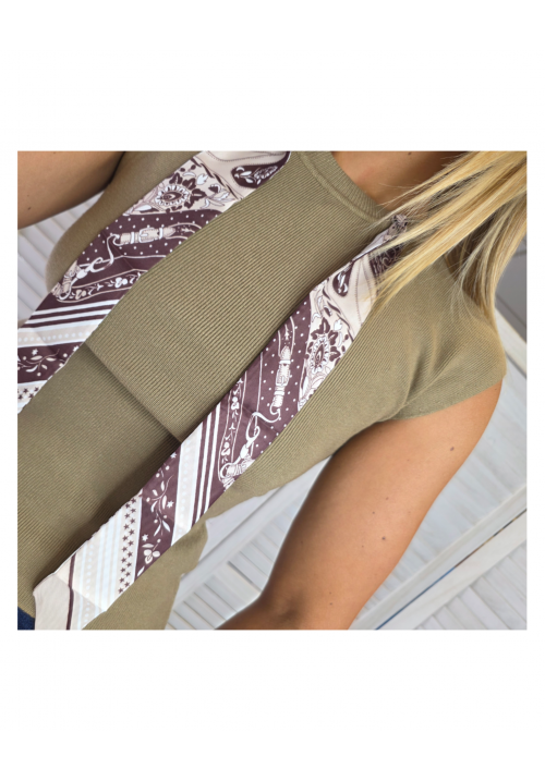 MEET ME IN PARIS TOP - TAN