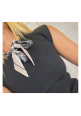  MEET ME IN PARIS TOP - BLACK