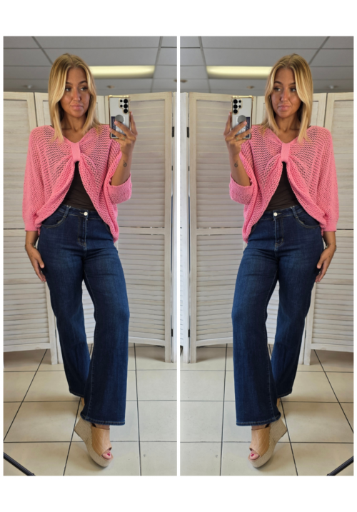 THE BUTTERFLY KNIT JUMPER - PINK