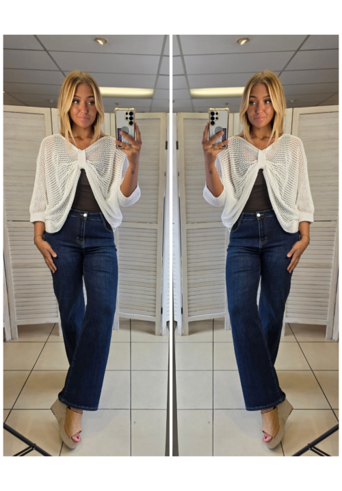 THE BUTTERFLY KNIT JUMPER - CREAM