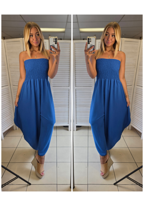  SUMMER LOVIN JUMPSUIT - BLUE
