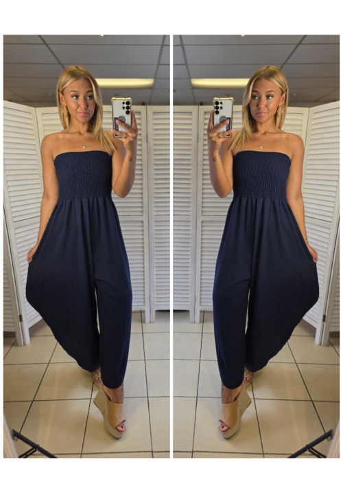  SUMMER LOVIN JUMPSUIT - NAVY