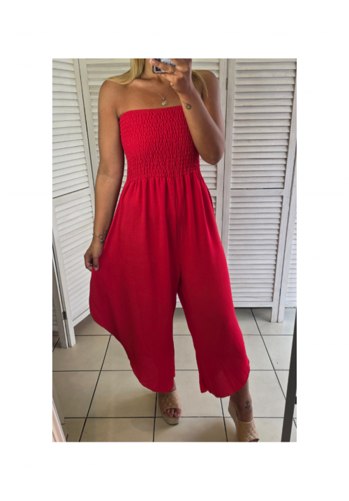 SUMMER LOVIN JUMPSUIT - RED