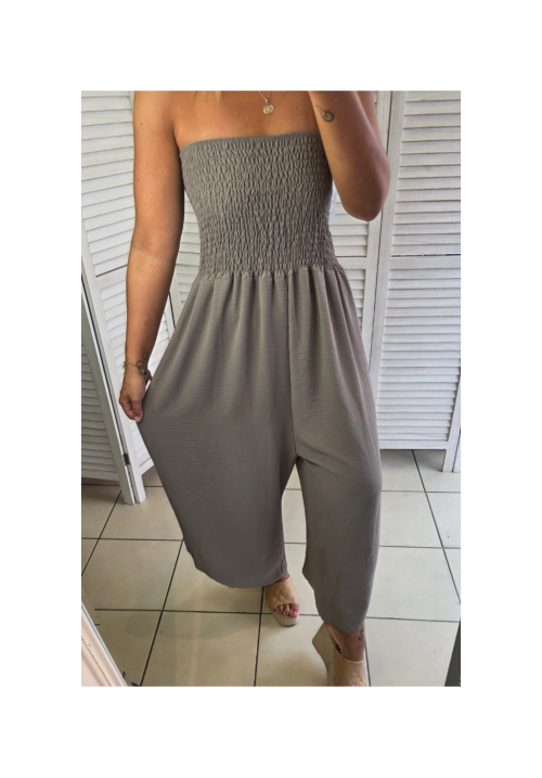 SUMMER LOVIN JUMPSUIT - TAUPE