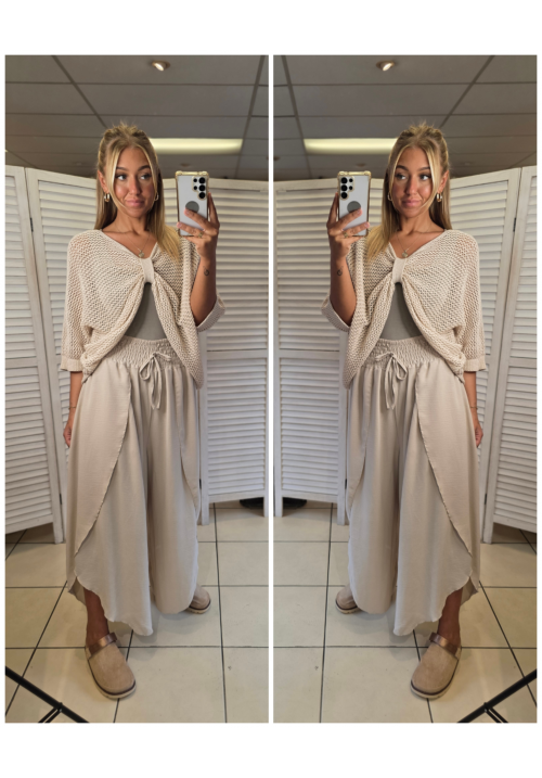  THE BUTTERFLY KNIT JUMPER - CREAM