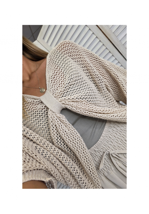 THE BUTTERFLY KNIT JUMPER - CREAM