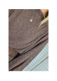 STARLIGHT NIGHT BATWING TOP - CHOCOLATE