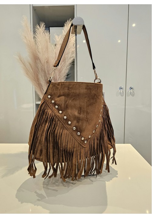  RODEO ROSE TASSLE BAG - SAND 