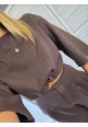  TINKER TAILOR LOUNGE SUIT - CHOCOLATE 