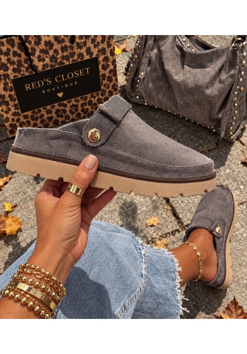 SNUG STAR CLOG - GREY