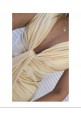 SILHOUETTE SIREN DRESS - GOLD
