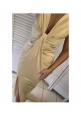 SILHOUETTE SIREN DRESS - GOLD