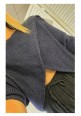  WRAP STAR KNITTED JUMPER - NAVY