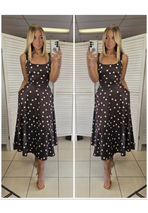 THE AMARA DRESS - POLKA DOT