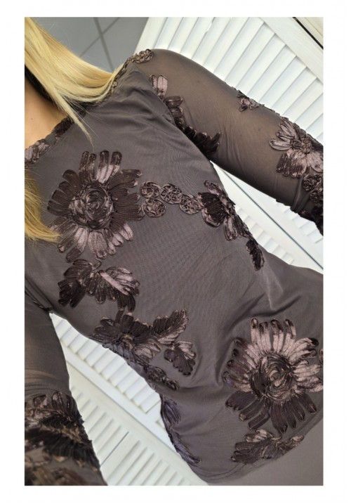 THE DAHLIA MESH TOP