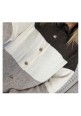 COFFEE DATE CARDIGAN - CHOCOLATE