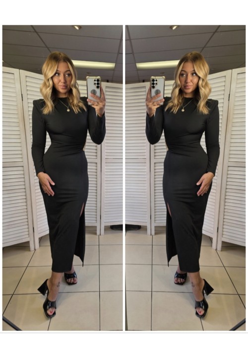  AFTER HOURS BODYCON - BLACK