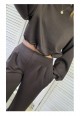   TINKER TAILOR LOUNGE SUIT LONG SLEEVE - CHOCOLATE 
