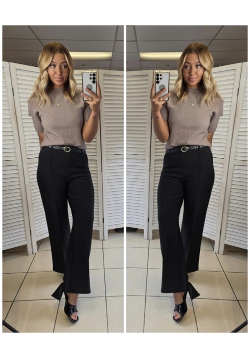  THE SIGNATURE KNIT - TAUPE