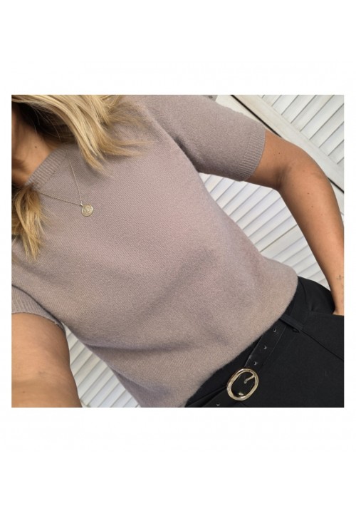  THE SIGNATURE KNIT - TAUPE