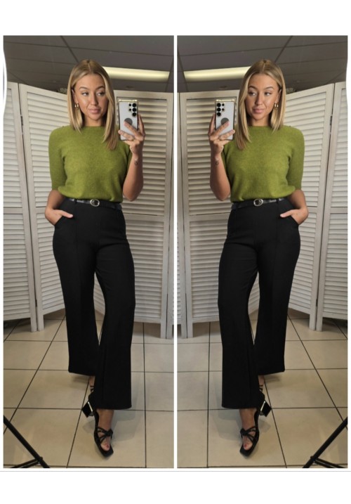  THE SIGNATURE KNIT - MOSS GREEN